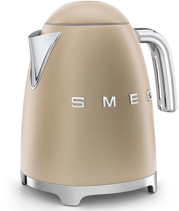 SMEG 50's Style Wasserkocher, Matt-Champagner