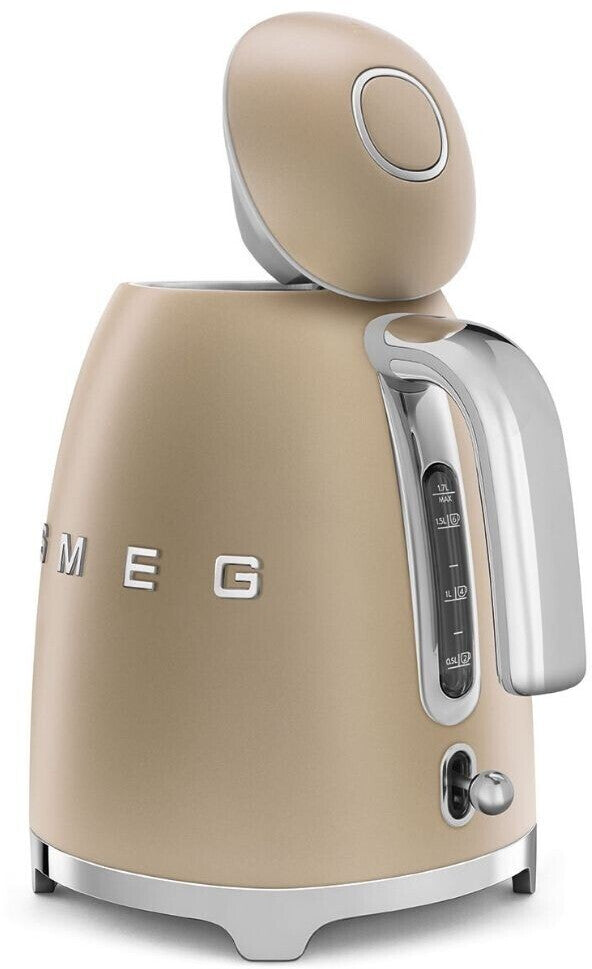 SMEG 50's Style Wasserkocher, Matt-Champagner