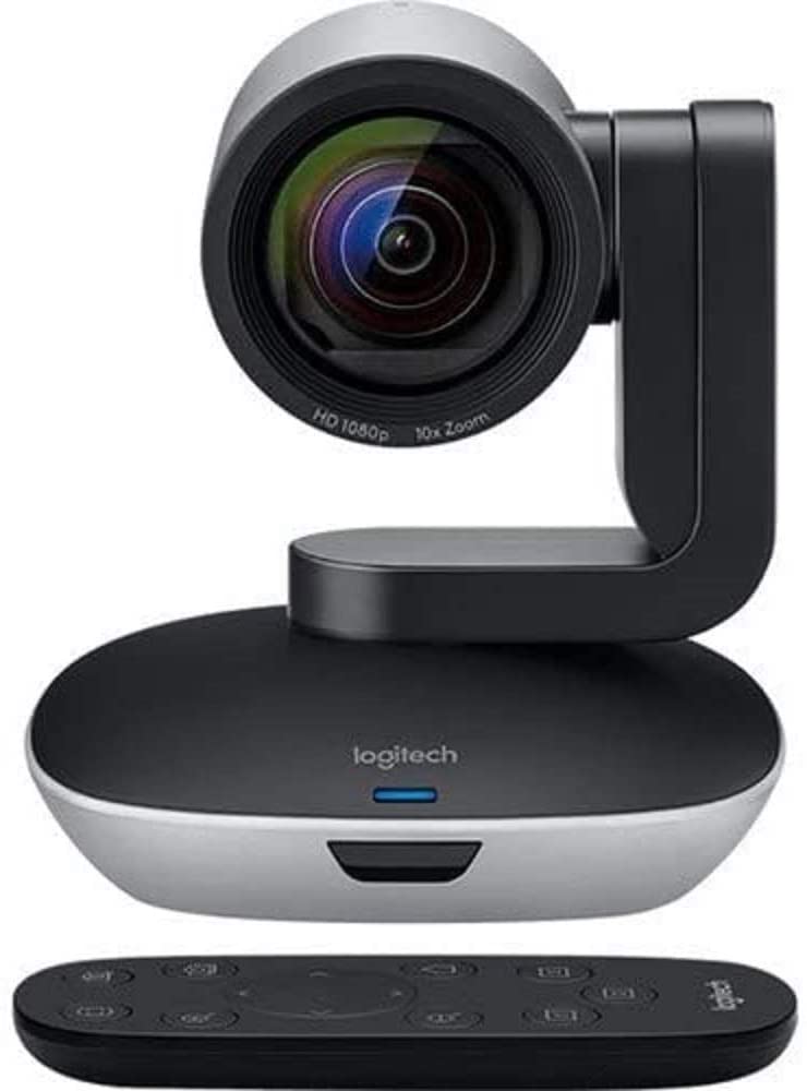 Logitech 960-001186 Webcam PTZ Pro 2 Kamera für Videokonferenzen schwarz