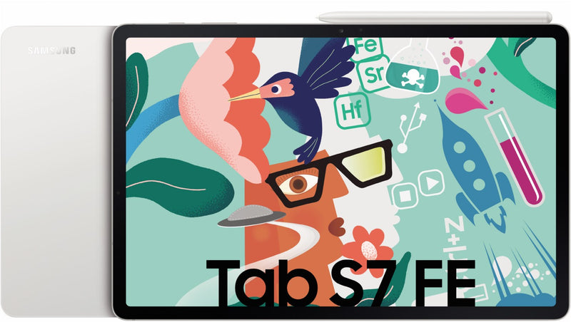 SAMSUNG Galaxy Tab S7 FE WiFi, 64GB, Mystic Silver [SM-T733]