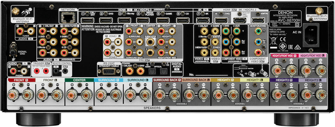 Denon AVC-X6700H silber