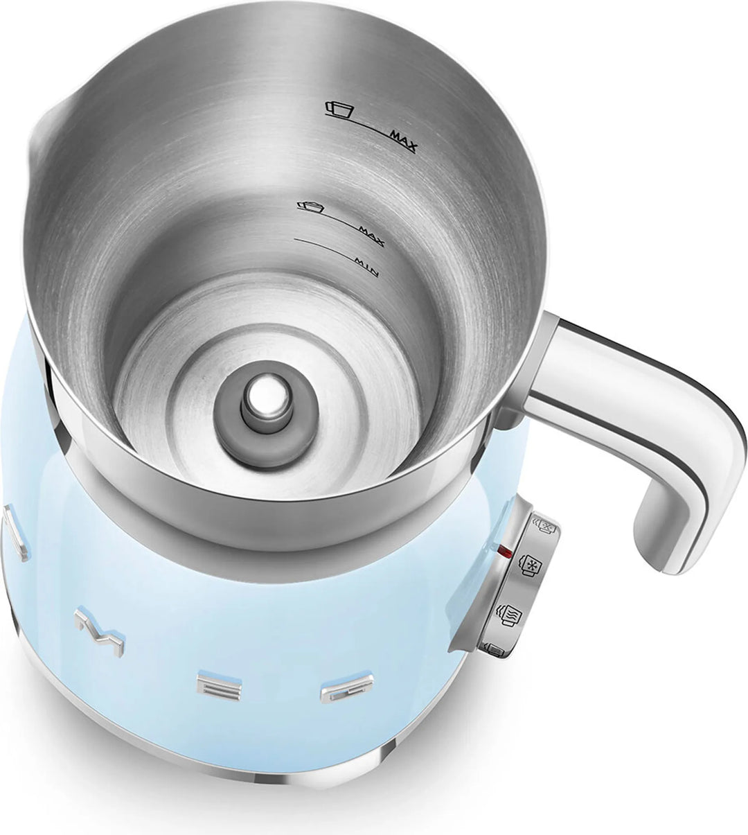 SMEG 50's Style Milchaufschäumer, Pastellblau