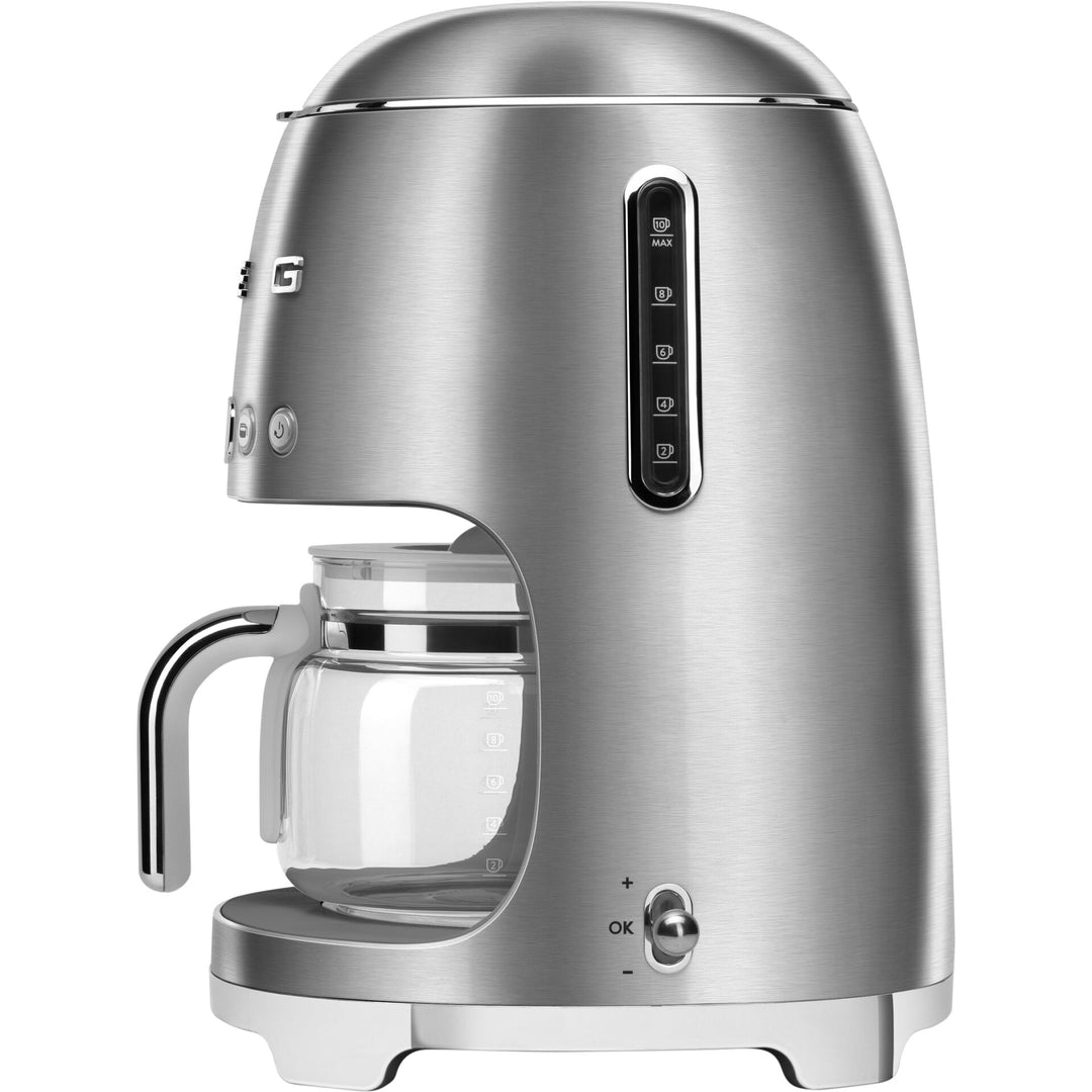 SMEG 50's Style Filterkaffeemaschine, Silber