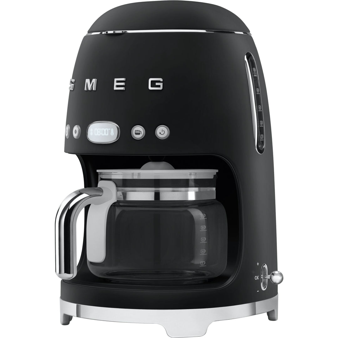 SMEG 50's Style Filterkaffeemaschine, Mattschwarz