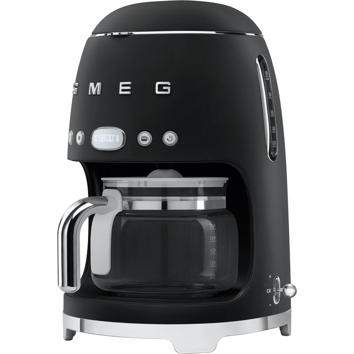 SMEG 50's Style Filterkaffeemaschine, Mattschwarz