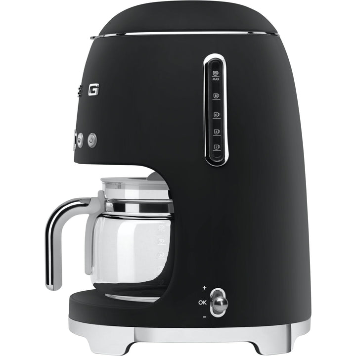 SMEG 50's Style Filterkaffeemaschine, Mattschwarz