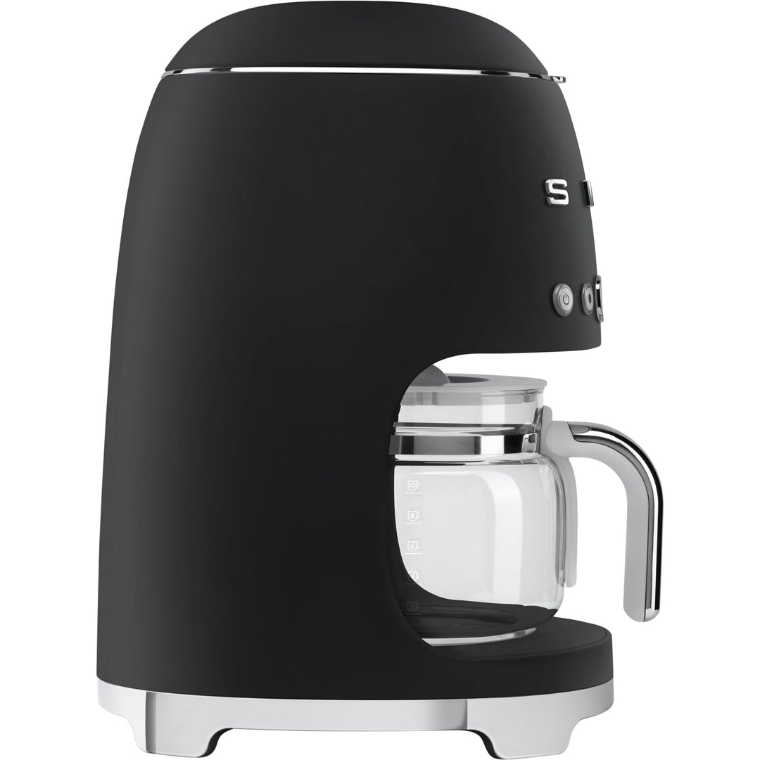 SMEG 50's Style Filterkaffeemaschine, Mattschwarz