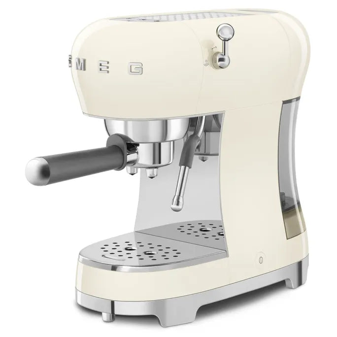 SMEG 50's Style Espressomaschine, Creme