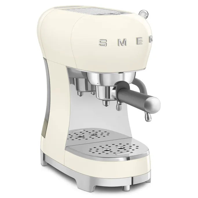 SMEG 50's Style Espressomaschine, Creme
