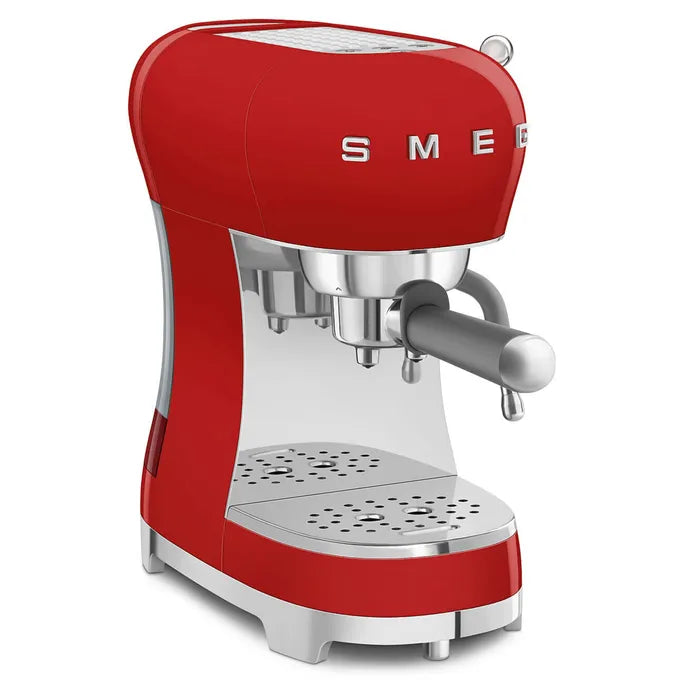 SMEG 50's Style Espressomaschine, Rot