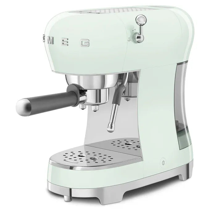 SMEG 50's Style Espressomaschine, Pastellgrün
