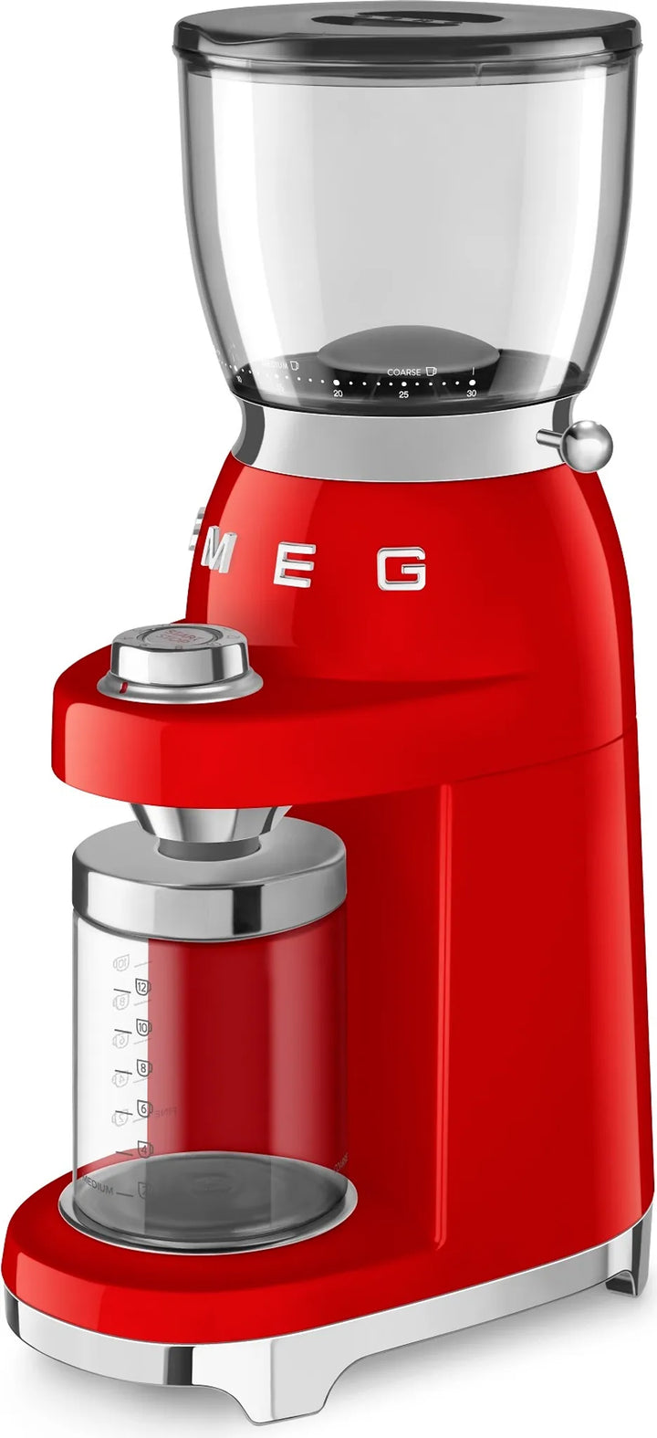 SMEG 50's Style Kaffeemühle, Rot