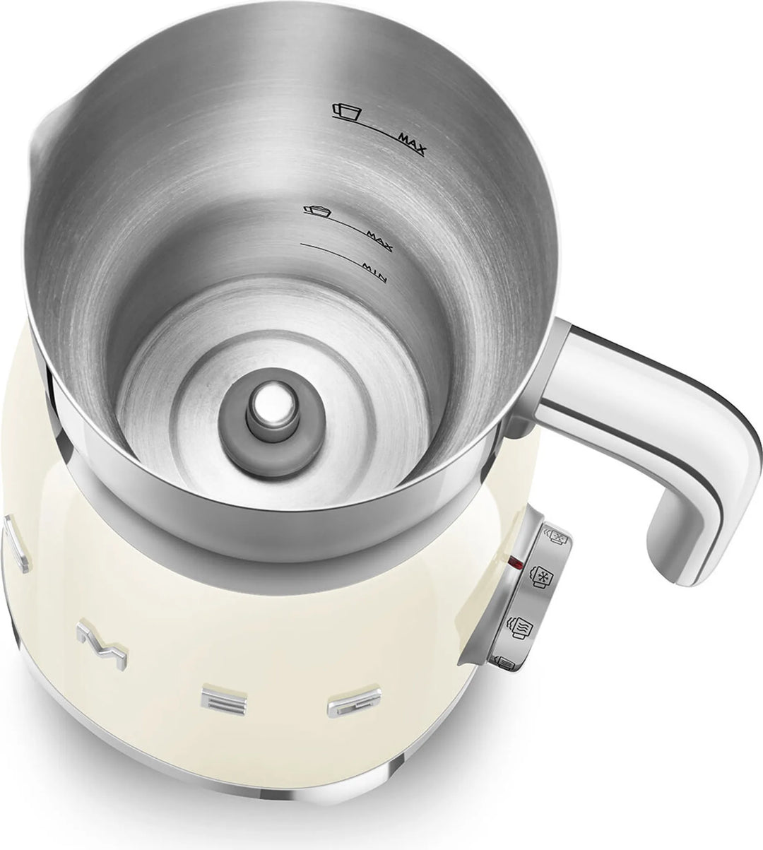 SMEG 50's Style Milchaufschäumer, Creme