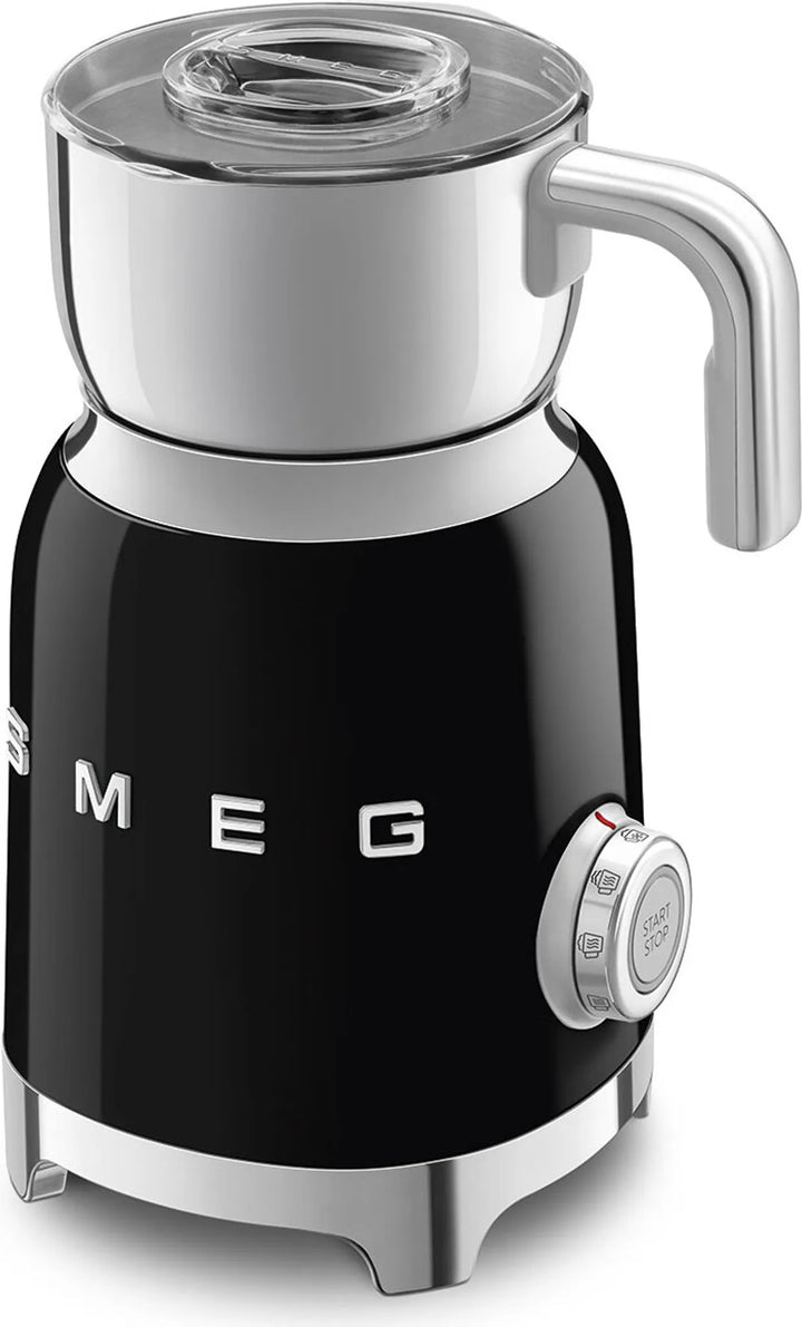 SMEG 50's Style Milchaufschäumer, Schwarz