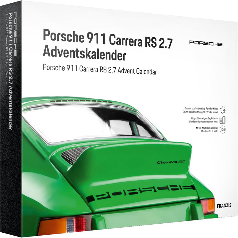 Franzis Porsche 911 Carrera RS 2.7 Adventskalender