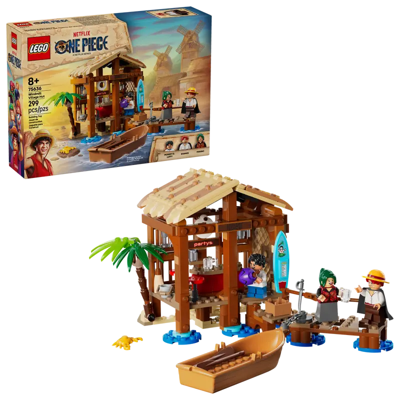 Lego One Piece - Hütte im Windmühlendorf