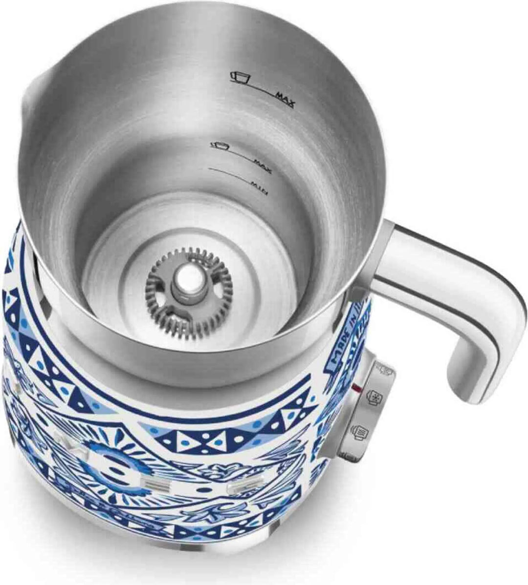 SMEG 50's Style Milchaufschäumer, Dolce & Gabbana Blu Mediterraneo