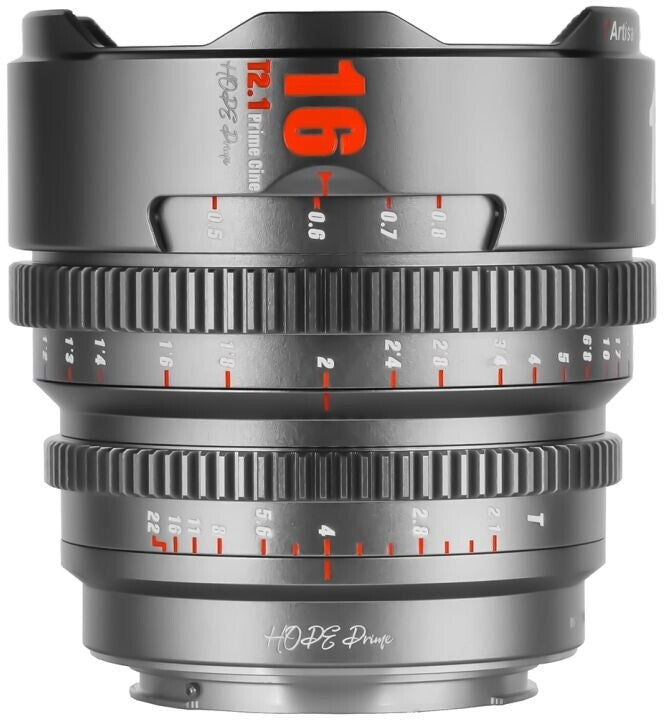 7artisans Hope 16mm T2.1 für Sony E - Titanium Grey