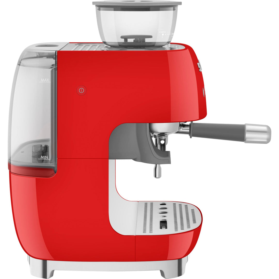 SMEG 50's Style Siebträgermaschine, Rot