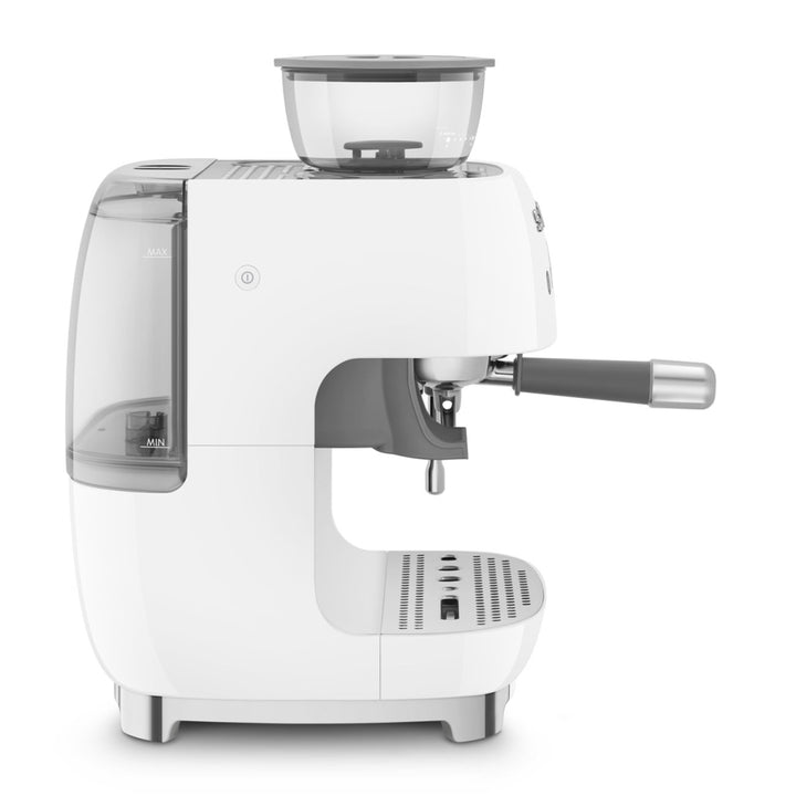 SMEG 50's Style Siebträgermaschine, Weiss
