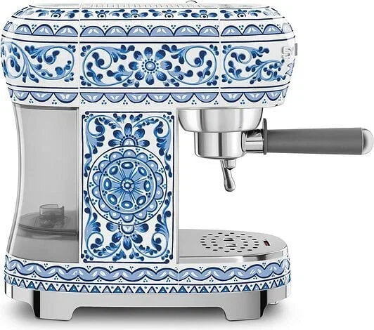 SMEG 50's Style Espressomaschine, Dolce & Gabbana Blu Mediterraneo
