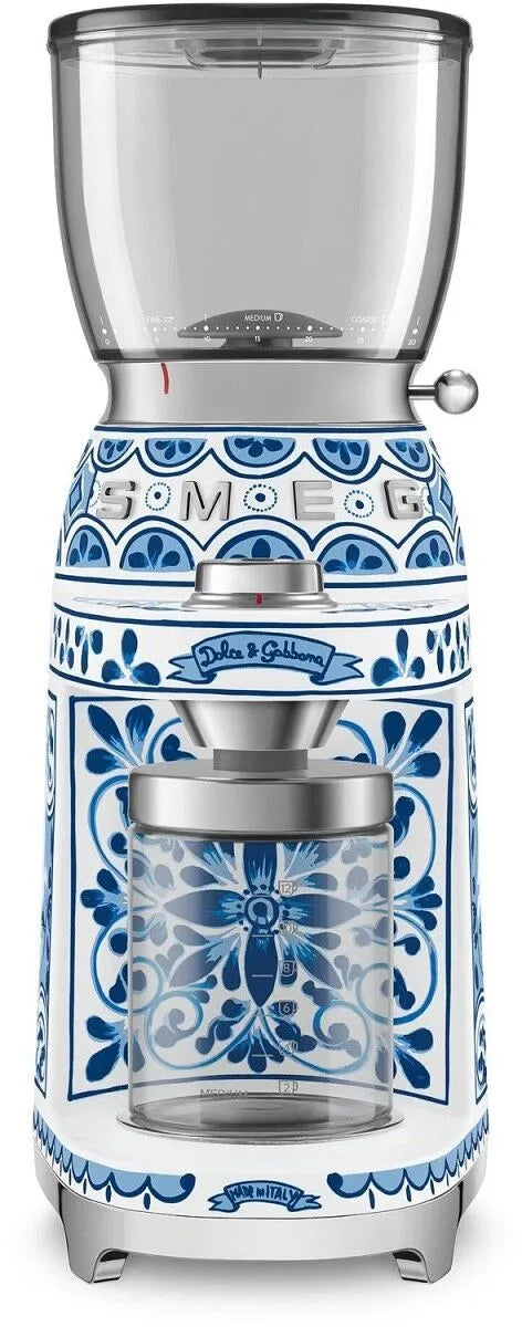 SMEG 50's Style Kaffeemühle, Dolce & Gabbana Blu Mediterraneo