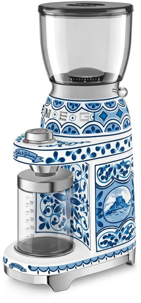 SMEG 50's Style Kaffeemühle, Dolce & Gabbana Blu Mediterraneo