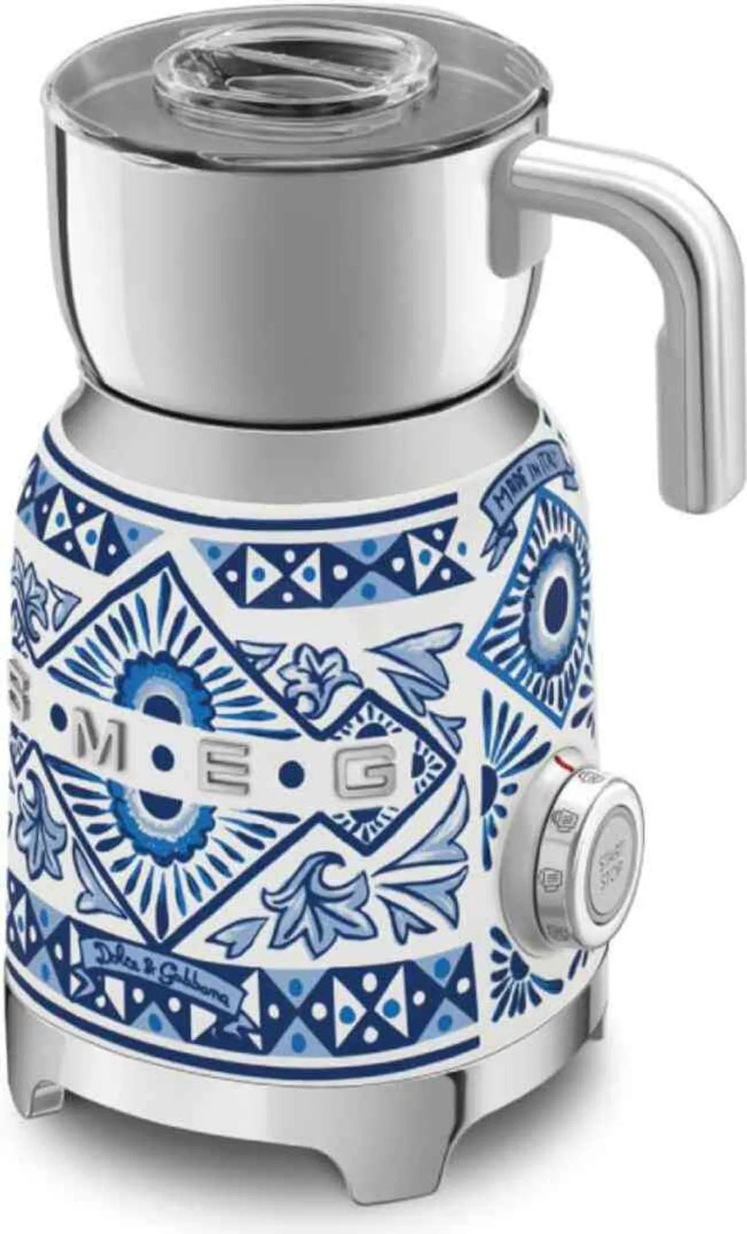 SMEG 50's Style Milchaufschäumer, Dolce & Gabbana Blu Mediterraneo