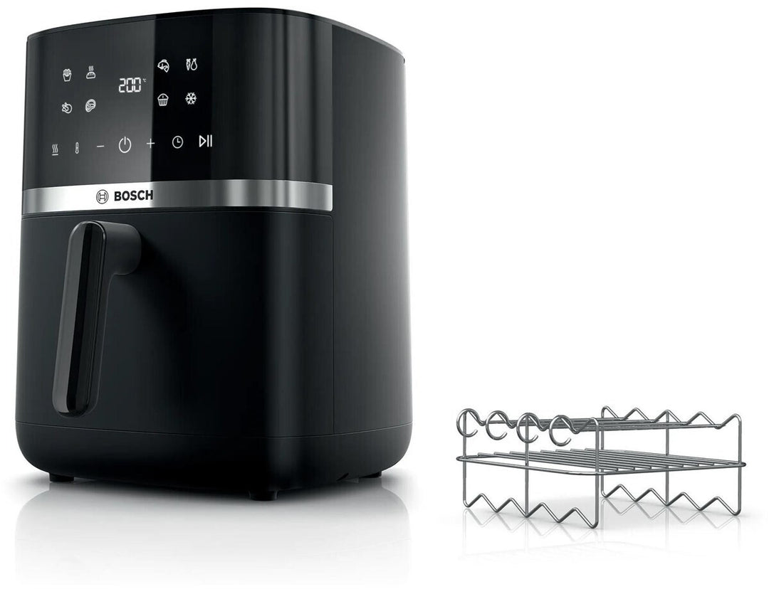 Bosch Air Fryer Serie 4, schwarz + Grillset
