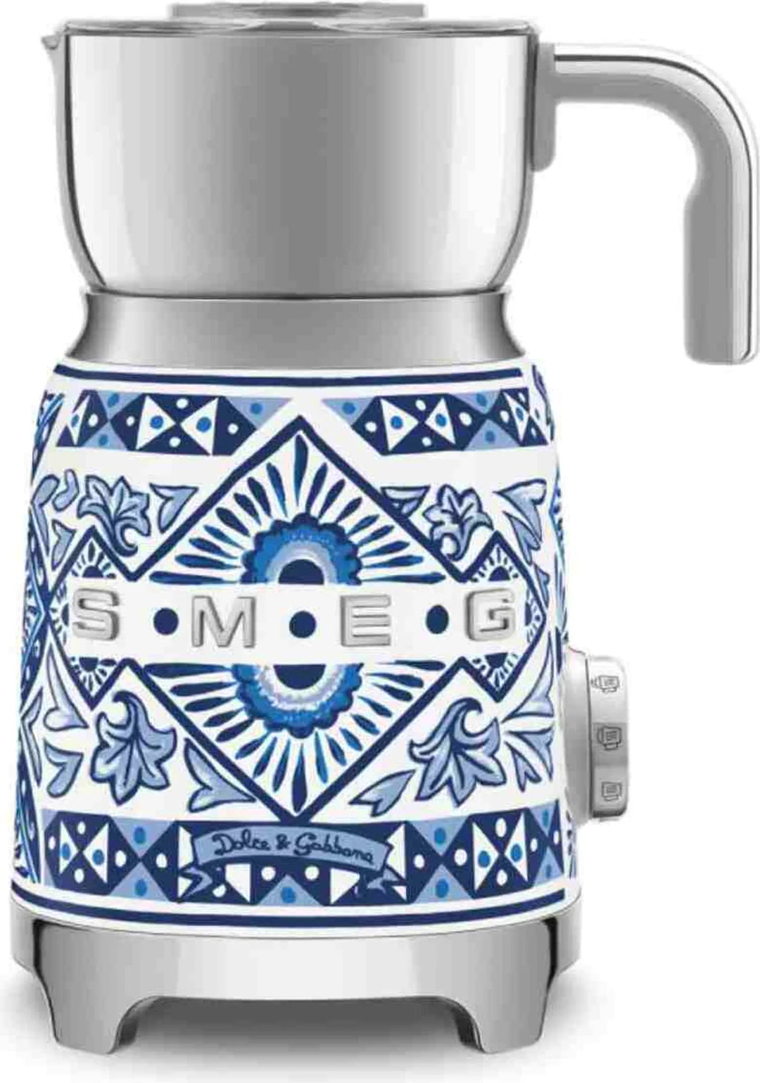 SMEG 50's Style Milchaufschäumer, Dolce & Gabbana Blu Mediterraneo