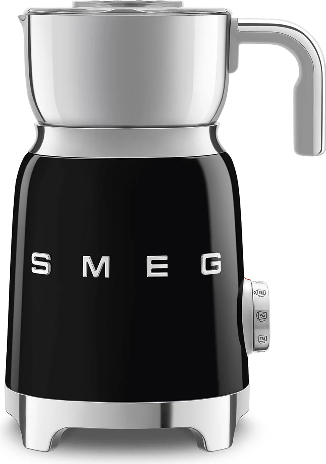 SMEG 50's Style Milchaufschäumer, Schwarz