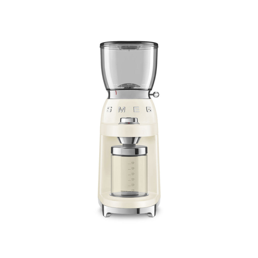 SMEG 50's Style Kaffeemühle, Creme