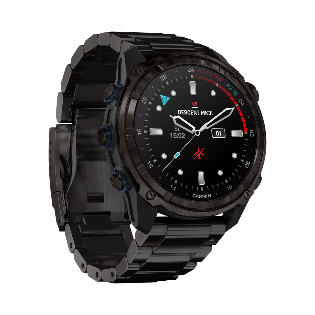 Garmin Descent Mk3i, 51mm, schwarz mit Titanarmband