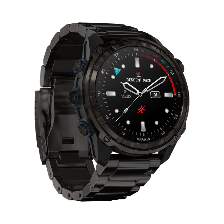 Garmin Descent Mk3i, 51mm, schwarz mit Titanarmband