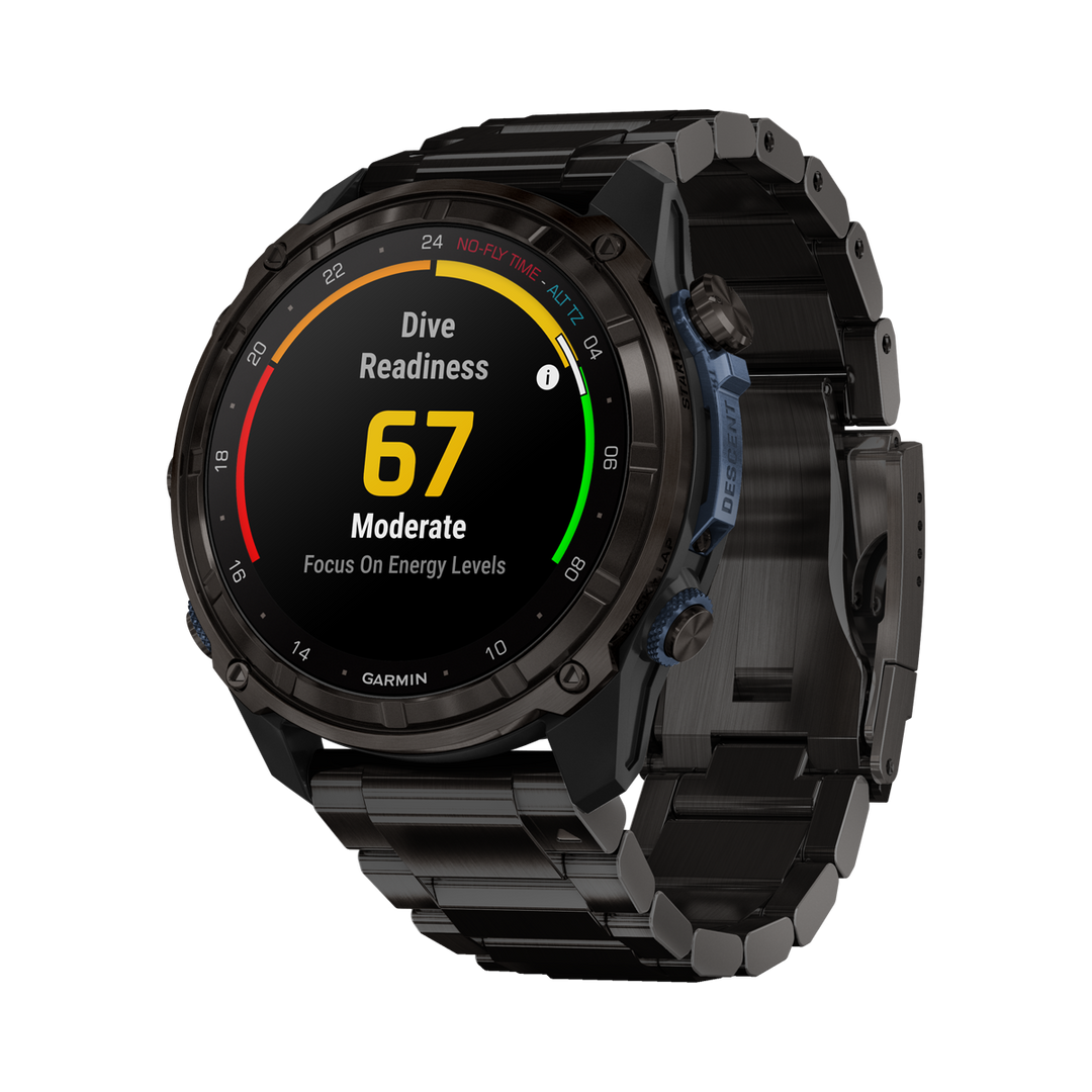 Garmin Descent Mk3i, 51mm, schwarz mit Titanarmband