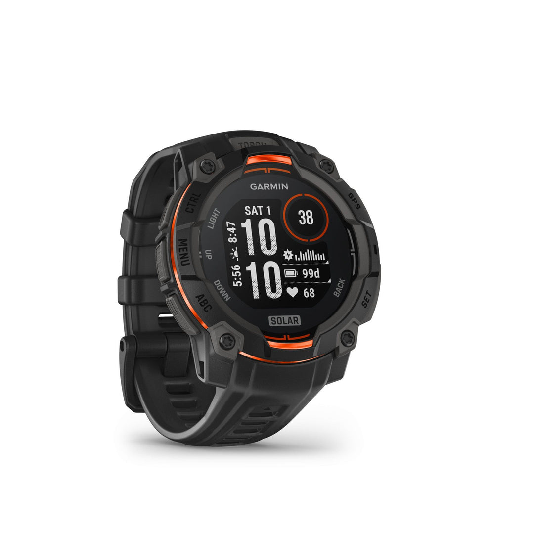 Garmin Instinct 3 Solar 50mm, Schwarz