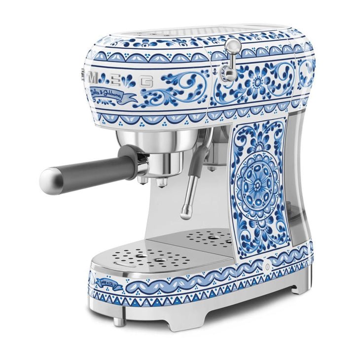 SMEG 50's Style Espressomaschine, Dolce & Gabbana Blu Mediterraneo