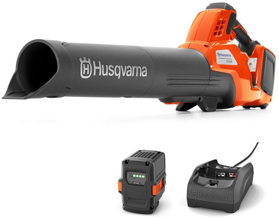 Husqvarna Akku-Blasgerät 230iB inkl. Ladegerät und B140-Akku