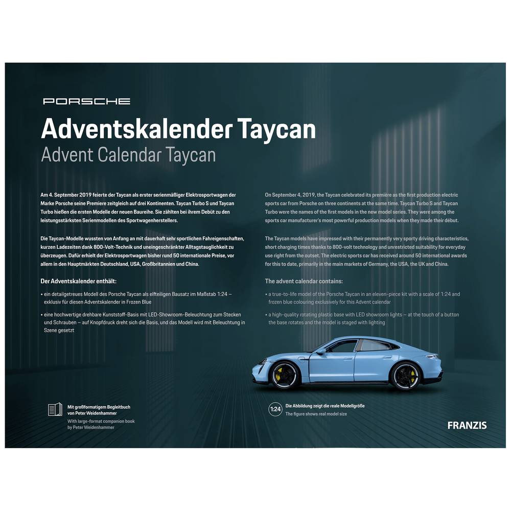 Porsche Taycan Adventskalender