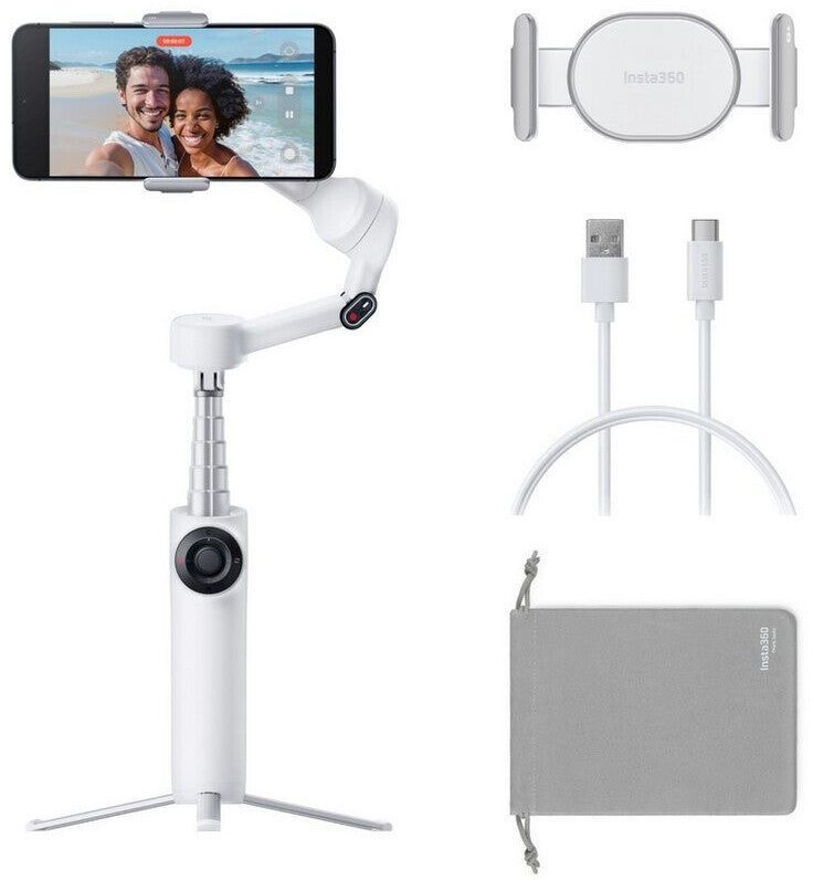 Insta360 Flow 2, Weiss