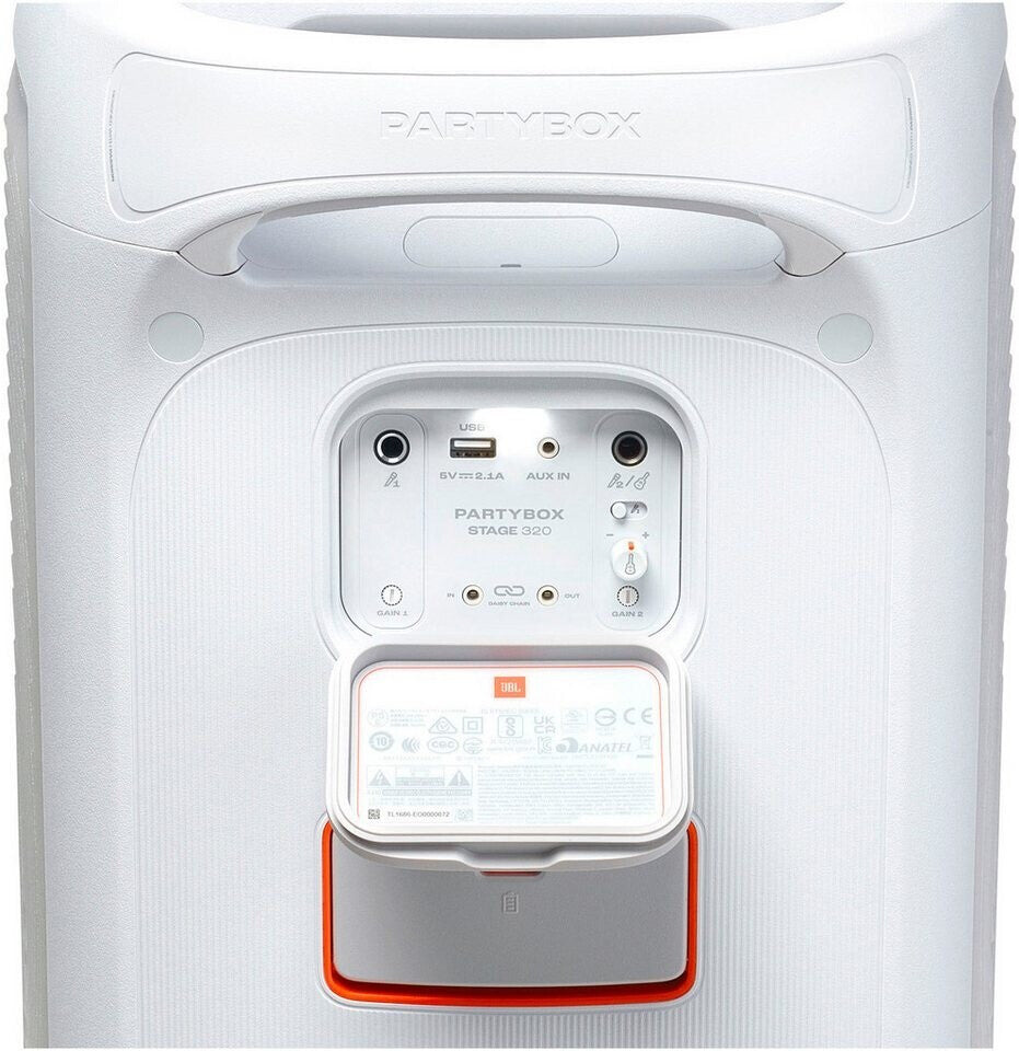 JBL PartyBox Stage 320, weiss