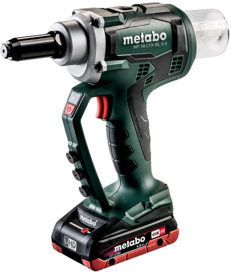 METABO Akku-Blindnietpistole NP 18 LTX BL 5.0