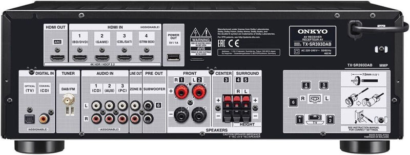 Onkyo TX-SR393DAB