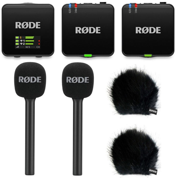 RØDE Wireless GO (Gen 3) Interview Set 2, schwarz