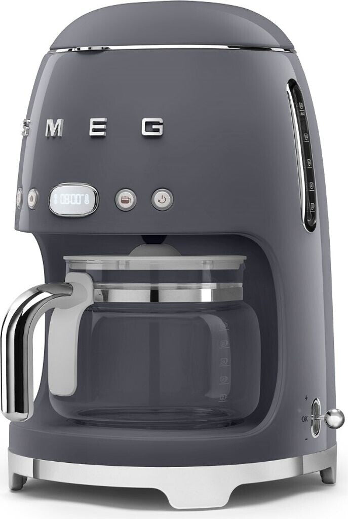 SMEG 50's Style Filterkaffeemaschine, Grau