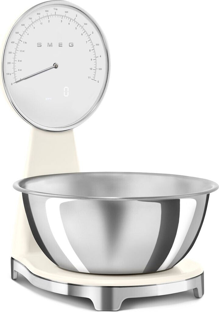 SMEG 50's Style Küchenwaage, Creme