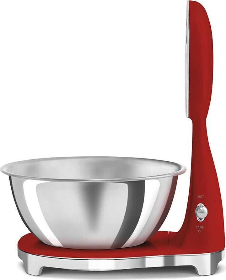 SMEG 50's Style Küchenwaage, Rot