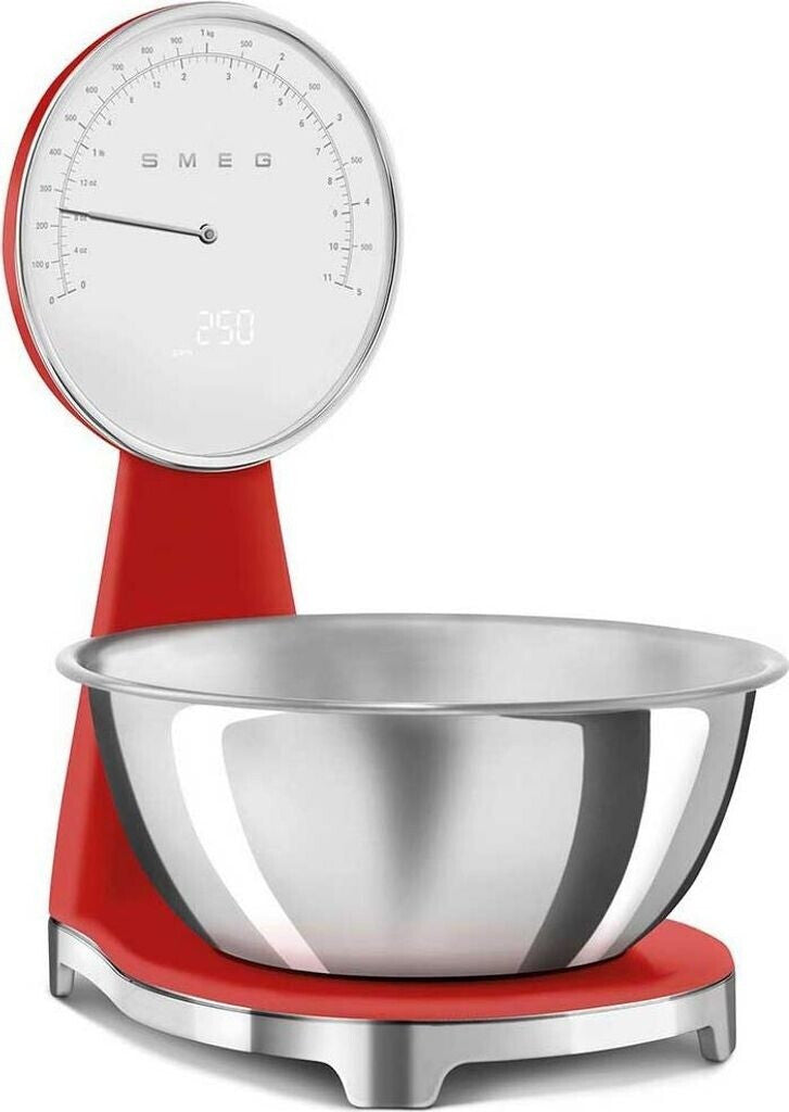 SMEG 50's Style Küchenwaage, Rot