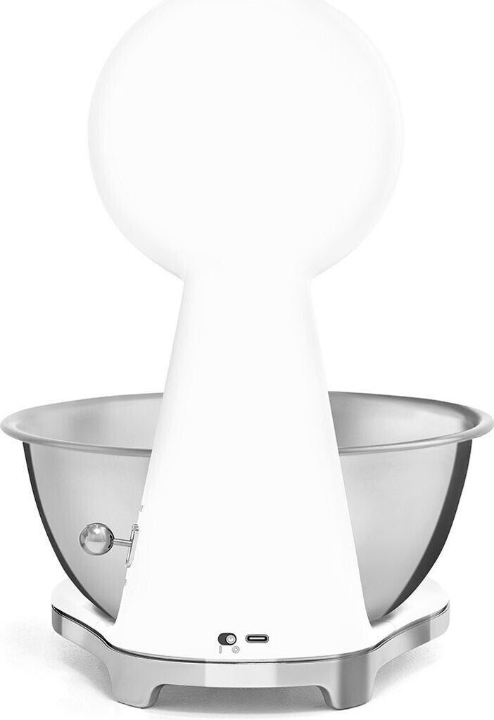 SMEG 50's Style Küchenwaage, Weiss