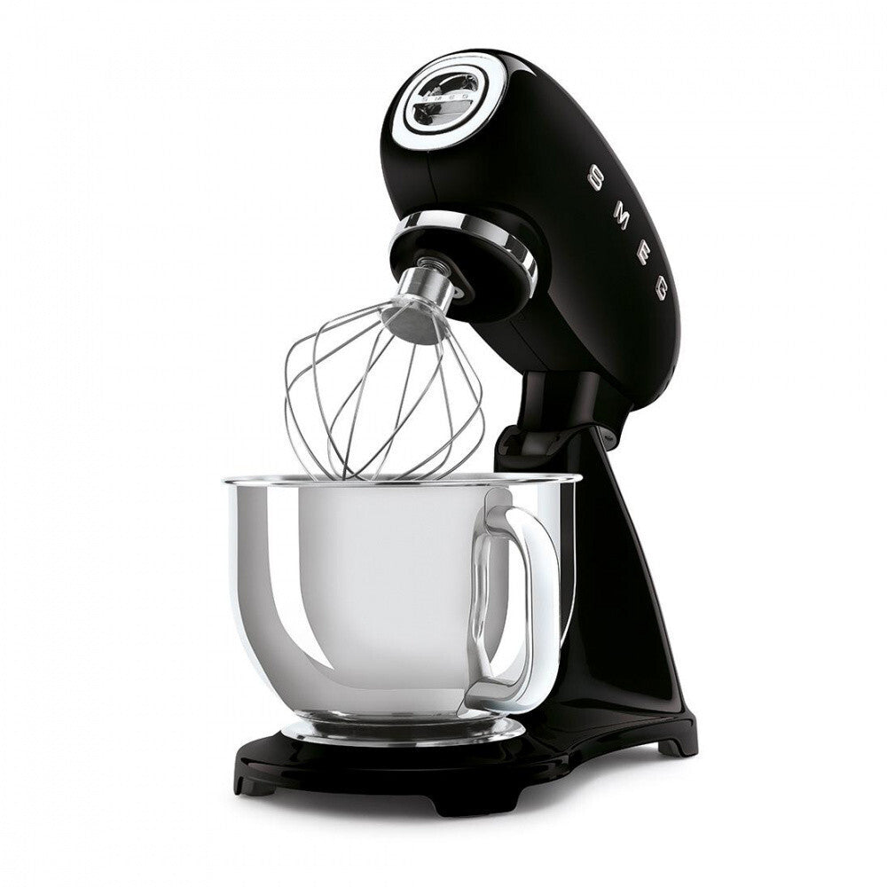 SMEG 50's Style Küchenmaschine, Schwarz